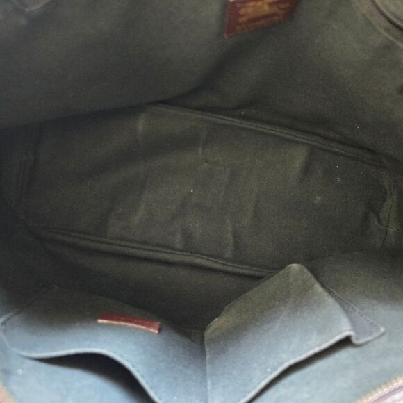 Burberry Haymarket Check Tote Bag Brown - Picture 11 of 16